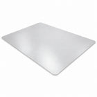 Floortex - Polycarbonate Chairmat for Hard Floors, Anti-Slip Rectangle - 36 po x 48 po-Empêche les tapis de chaise de glisser sur les sols durs.