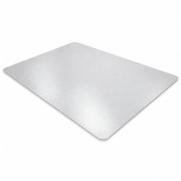 Floortex - Polycarbonate Chairmat for Hard Floors, Anti-Slip Rectangle - 36 po x 48 po-Empêche les tapis de chaise de glisser sur les sols durs.