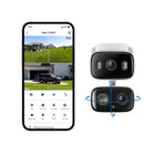 TP-Link - Caméra de Sécurité à Double objectif-Placement intérieur et extérieur flexible- De l'arrière-cour à la pépinière, l'imperméabilisation lP65 offre une sécurité fiable et limpide—à l'intérieur ou à l'extérieur, beau temps mauvais temps