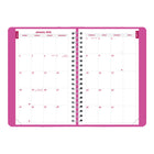 Brownline - 2026 Agenda quotidien/mensuel Fashion - 8 po x 5 po - Couleurs assorties - Anglais-50 % de papier recyclé post-consommation