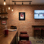 Frameworth - Connor McDavid serie classique 2025 Quatre Nations - impression encadree - 16" x 20"-Concue et fabriquee au Canada par Frameworth avec plus de 32 ans d'experience
