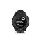 Garmin - Instinct 3 - 45 mm, solaire, édition tactique, noir avec bracelet noir-SUIVI DE SANTÉ - Mieux connaître son corps grâce aux fonctionnalités de suivi de santé, notamment la fréquence cardiaque au poignet, la surveillance avancée du sommeil, l'oxymètre de pouls et bien plus encore.
ÉTAT DE LA VRC - Mieux comprendre votre santé globale grâce à la variabilité de la fréquence cardiaque pendant votre sommeil.
RAPPORT DU MATIN - Obtenez un aperçu personnalisable de votre sommeil, de vos perspectives d'ent