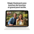 Apple - iPad Air 11 po, Écran Liquid Retina, Wi-Fi + Cellular, Puce M3, 512 Go, Comète-Connectivité: La connectivité sans fil rapide du Wi-Fi 6E accélère le transfert de photos, vidéos et documents volumineux. Grâce à la capacité 5G, ajoutez un forfait de données flexible pour garder le contact quand le Wi-Fi est hors de portée. Et branchez moniteurs et autres périphériques via le connecteur USB-C