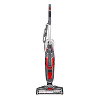 Sanitaire - Lave-sols durs HydroClean - 35 oz - Rouge/Gris-Nettoie mieux qu'une serpillière et seau, ce qui rend le nettoyage commercial rapide et facile