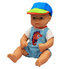 Miniland - Vêtements de poupée - convient aux poupées de 12-5/8 pouces - ensemble salopette/casquette pour temps chaud.-Pour les enfants de 3 ans et plus