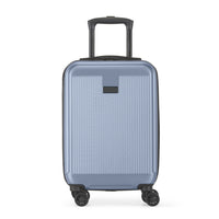 Bugatti - Singapore Bagage à main rigide - Bleu métallisé-Fabriqué à partir d'un mélange durable d'ABS et de composite de polycarbonate, parfait pour les voyageurs recherchant à la fois style et fonctionnalité