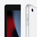 Apple -  iPad, écran Retina 10,2 po, Wi-Fi, puce A13 Bionic, 256 Go, iPadiOS 15, argent-Système d'exploitation iPadOS14