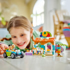 LEGO - Support à smoothie Friends Beach - 213 pièces-Livré avec un support à smoothie à construire, un buggy de plage, une balançoire, une glacière et un panneau