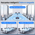 EMEET - Haut-parleur USB/Bluetooth alimenté par batterie OfficeCore M3-Connexion USB prête à l'emploi, Bluetooth multipoint, adaptateur Bluetooth USB