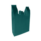 Reliabag - Réutilisables sacs pour t-shirts non tissés - 11 x 7 x 20 - Vert - Paquet de 100-Réutilisabilité : les sacs pour t-shirts non tissés sont conçus pour être réutilisables