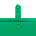 JAM Paper - Chemises de classement  - format lettre - vertes avec fermeture à pression transparente-Dispose d'une fermeture à pression pratique pour plus de sécurité et de sûreté pour vos documents