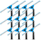 Gritt Commercial - Raclette pivotante pour fenêtres de 14 po avec déclenchement rapide - Lot de 12-Nettoyage de vitres sans traces