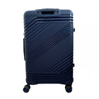 TRAVLR - Ensemble de 3 valises légères à coque rigide - Bleu-Poignée de chariot télescopique avec hauteurs de verrouillage à plusieurs niveaux