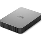 Seagate - Disque mobile Seagate LaCie 4 To USB 3.2 Gen 1 Type-C-Sauvegardez les fichiers en un seul clic ou planifiez des sauvegardes automatiques