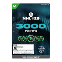 EA Sports NHL 25 : 3000 points NHL pour Xbox Series X [Téléchargement]-Genre: Sports