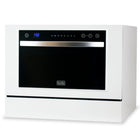 BLACK+DECKER - Lave-vaisselle de comptoir - 7 programmes de lavage - capacité de 6 couverts - blanc-Écran DEL avec commandes tactiles électroniques