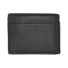 Club Rochelier - Portefeuille mince pliable pour homme avec carte d'identité amovible - Noir-3 fenêtres d'identification