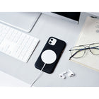 Powerology - Socle de chargeur de 5 pi avec MagSafe - Blanc-Aimant puissant N52