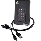 Apricorn - Aegis Fortress L3 FIPS 140-2 Niveau 3 Disque dur portable chiffré de 1 To - noir-Le disque dur, l’électronique, les fixations externes et le boîtier lui-même sont tous inclus dans cette limite de validation FIPS surélevée.