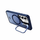 Blu Element - Chromatic Kick avec étui aimants pour Samsung Galaxy S26, Bleu Marine-Élégant et fin