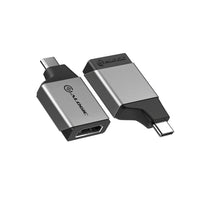 ALOGIC - Adaptateur Ultra Mini USB-C vers HDMI - Gris sidéral-Petit mais puissant - Cet appareil offre une liberté de mouvement inégalée pour vos présentations en déplacement. Avec un poids de moins de 10 g, il est incomparable en termes de taille et de poids et se glisse facilement dans n'importe quelle sacoche d'ordinateur portable, sac à main ou poche, sans prendre de place.