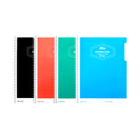 Hilroy - Core+ Cahier - 10,5 x 8 po - 80 pages - couleurs variées-Couverture en papier