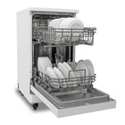 BLACK+DECKER - Lave-vaisselle portatif 18 po - capacité de 8 couverts - 6 programmes de lavage - blanc-Espace de travail supérieur idéal pour les petits espaces