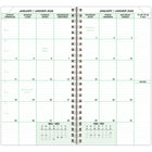 Day-Timer - Recharge datee à reliure spirale 2026 2 pages/jour de pochette - 6 1/2 po H x 3 1/2 po l - bilingue-Fournitures datees pour l'annee complete en 12 livrets à reliure spirale avec coins perfores