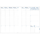 Quo Vadis - Agenda Prenote Freeport - Noir - Anglais-1 semaine sur 2 pages