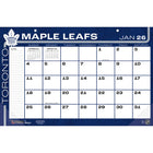 Turner Sports - 2026 Maple Leafs De Toronto Calendrier de Bureau Bloc-Notes Mensuel - 11 po H x 17 po l - Anglais-Avec des designs d'équipe en couleur