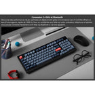 Keychron - V5 Max RGB Wireless Mechanical Keyboard - Banana Switch - 96% Layout with Knob - Carbon Black-Touches PBT Double-Shot au Profil OSA : Ces Touches PBT Double-Shot au Profil OSA ont une hauteur similaire au profil OEM et une forme semblable au SA. Nous les avons nommées touches OSA (OEM sphérique angulaire). Les touches en PBT offrent une excellente résistance à l'huile, améliorent la sensation de frappe et empêchent les légendes de s'effacer.