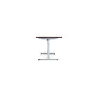 Uncaged Ergonomics – Bureau assis debout Rise Up, hauteur à réglage électrique, 60 po, bambou et cadre gris (RUGB)-Portée de la hauteur du cadre : 24 à 48 po ; largeur réglable de 47 à 55 po ; suppporte 250 lb en toute sécurité