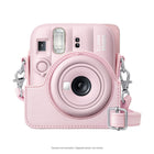 Fujifilm - Étui pour appareil instax mini 13 - Rose bonbon-Logo INSTAX en relief
