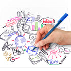 Staedtler - triplus Stylos à bille - XB - Bleu-4