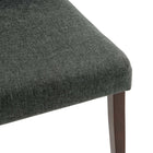 Modway - Prosper Tissu rembourré Fauteuil d’appoint de salle à manger Ensemble de 2 - Gris-8