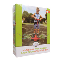Danaplay - Ballon de pogo avec poignée-Jeu actif qui enseigne l'équilibre et la coordination
