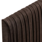 Modway - Eloise Velours de performance résistant aux taches Tête de lit jumelée, Marron chocolat-7