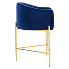 Modway - Savour Touffe Tabouret de comptoir - Marine-Rembourrage en mousse dense