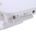 Rocelco – Plateforme réglable DADR de luxe, très large, pour bureau assis/debout, 37 po, blanc (DADR-W)-Poignées faciles à utiliser pour le réglage de la hauteur