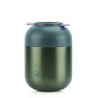 Minimal - Contenant à aliments à isolation sous vide V2, doubles parois acier inoxydable, 700 ml, gris métallique-Grande ouverture de 3 po pour les glaçons, étanche, sans condensation, ce qui vous permet de l’emporter partout où vous allez