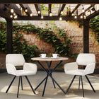 Homy Casa - Table de Conférence Ronde Multifonctionnelle de 31,5 po - Chêne-Équipée de pieds réglables pour assurer la stabilité sur toute surface et protéger les sols contre les rayures