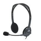 Logitech - Casque stéréo H111 au-dessus de la tête, noir-Profitez d'un audio clair pour musique, jeux et appels