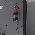 Kanto - Subwoofer de 6 po amplifié et scellé, 200 W - Noir mat-Entrée ligne RCA G/D
