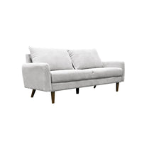 Brassex - Canapé 3 places 469238 Jodie - gris clair-Style contemporain