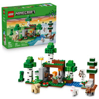 LEGO - Minecraft L’aventure de la première nuit-Les joueurs construisent un abri Minecraft tout en repoussant les attaques de créatures hostiles