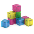 MAGNA-TILES -L’original ensemble de construction magnétique Cube Pack de 9 pièces-Développemental: Encourage le récit, la créativité et la pensée en design alors que les enfants planifient leur maison en pain d’épice, choisissent où placer les tuiles de bonbons et reconfigurent leur construction à chaque séance de jeu. Favorise le raisonnement spatial, la résolution de problèmes et la motricité fine pendant qu’ils expérimentent la structure, la symétrie et les motifs à l’aide des tuiles microMAGS