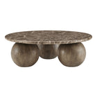 Modway - Pietra Manche intérieure Terrasse extérieure Faux marbre Table basse - Empire-Assemblée requise