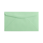 JAM Paper Enveloppes de couleur commerciale pastel #6 3/4 - 3,625" x 6,5" - Vert clair - Paquet de 50-Couleur : Vert clair
