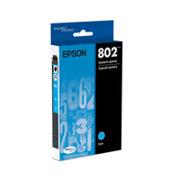 Cartouche d’encre Epson T802, cyan, rendement standard-Qualité photo supérieure à celle des photos de labo