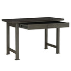 Sunjoy - Bureau de travail Portland - 47.3 po l x 23.7 po P x 30 po H - fini antique-Bureau spacieux en bois d’ingénierie